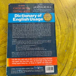 TỪ ĐIỂN CÁCH DÙNG TIẾNG ANH- LÊ ĐÌNH BÌ M.A 730960