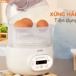 Nồi nấu chậm UNIE USC102W – Thố gốm Ceramic cao cấp, giữ trọn dinh dưỡng! 🍲✨ 716013