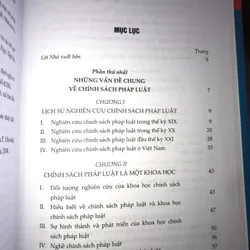 Chính sách pháp luật - Những vấn đề lý luận và thực tiễn 704325
