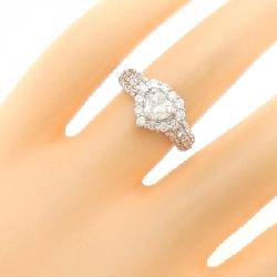 Nhẫn kim cương hình trái tim PT900 0.45CT 670157