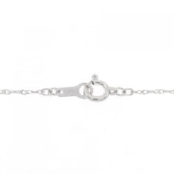 K14WG Dây chuyền kim cương chéo 0.15CT - Hàng hiệu Authentic 858244