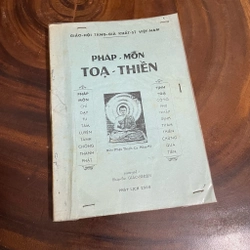 II Tựa sách: Pháp Môn Toạ Thiền - Pháp Sư Giác Nhiên - PL. 2508. 1964