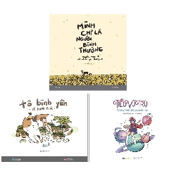 Combo Sách Tranh Tô Màu Siêu Phẩm: Mình Chỉ Là Người Bình Thường + Tô Bình Yên Vẽ Hạnh Phúc + Tiểu Vũ Trụ Tô Màu Thế Giới 12 Chòm Sao (Bộ 3 Cuốn) - Mèo Vũ Trụ, Cún, Kulzsc