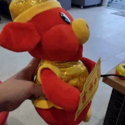 gấu bông hình heo Thần Tài. Hàng 2hand 996614