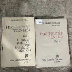Học thuyết tiến hóa - 2 tập- cuốn 1 mất bìa 