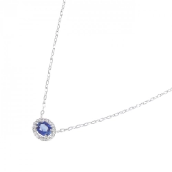 PT Sapphire Necklace 0.35CT - Hàng hiệu Authentic 863902