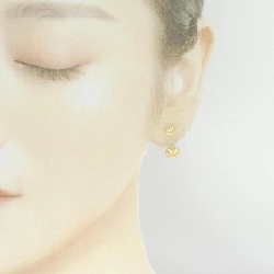 K18YG Bông tai hình trái tim - Hàng hiệu Chính hãng 869248