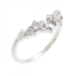 Nhẫn kim cương K18WG 0.10CT - Hàng hiệu Chính hãng