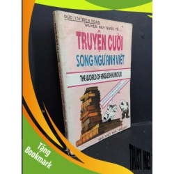(TẶNG BOOKMARK) Truyện cười song ngữ Anh Việt mới 60% ố ẩm mốc rách gáy 1994 RBK1001 Đức Tài VĂN HỌC