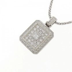 Dây chuyền kim cương hồng PT900/PT850 0.32CT - Hàng hiệu Authentic 858055