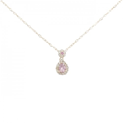 K18PG Sapphire Necklace 0.215CT - Hàng hiệu Authentic