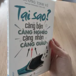 sách "Tại sao càng bận càng nghèo, càng nhàn càng giàu?" của tác giả Trương Tịnh Vũ. 