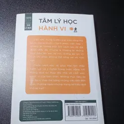 Sách Tâm lý học hành vi - quản lý cảm xúc, làm chủ bản thân  755685