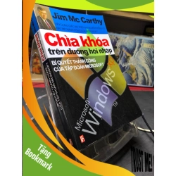 (TẶNG BOOKMARK) Chìa khoá trên đường hội nhập Bí quyết thành công của tập đoàn Microsoft 2003 mới 80% ố bẩn nhẹ sách Jim Mc Carthy RBK2806 KỸ NĂNG