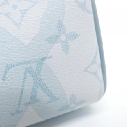 Túi Boston Louis Vuitton Monogram Aqua Garden Keepall Bandoulière 25cm M22527 614566