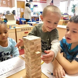 Rút gỗ domino 55 thanh xếp hình 