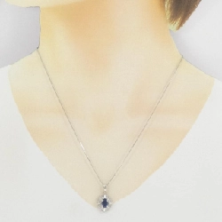 Dây chuyền Sapphire PT900/PT850 1.06CT - Hàng hiệu Chính hãng 860351