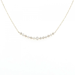 K18YG Dây chuyền kim cương 0.869CT - Hàng hiệu Chính hãng