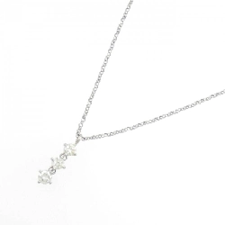 Dây chuyền kim cương ba viên PT900/PT850 0.523CT - Hàng hiệu Chính hãng 861112