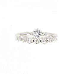 Nhẫn kim cương K18WG 0.188CT 671330