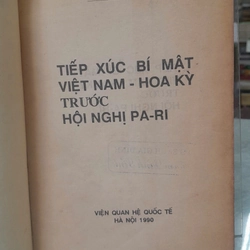 TIẾP XÚC BÍ MẬT VIỆT NAM  HOA KỲ TRƯỚC HỘI NGHỊ PARI 443609