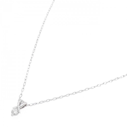 K18WG Dây chuyền kim cương 0.078CT - Hàng hiệu Chính hãng 860335