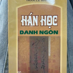 Hán học Danh ngôn - NXB Văn hoá-Thông tin.8