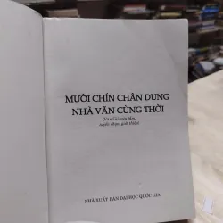 sách: Vũ Bằng Mười chín  Chân Dung nhà văn cùng thời - Văn Giá (sưu tầm, giới thiệu) (A1) 565107