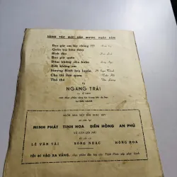 TỜ NHẠC MƯA BUỒN (Mình Kỳ – Hoài Linh) Xuất bản: 1964 752768