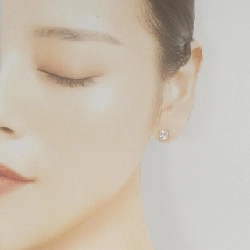 K18YG Cubic Bông tai - Hàng hiệu Chính hãng 870862