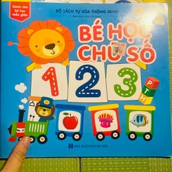 Sách tự xoá thông minh cho bé mẫu giáo _ tái sử dụng nhiều lần 546044