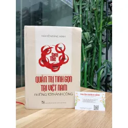 Quản trị tinh gọn tại Việt Nam – Đường tới thành công – Nguyễn Đăng Minh