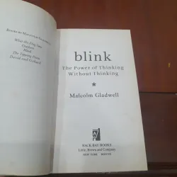 Malcolm Gladwell - BLINK, the Power of Thinking Without Thinking 746709