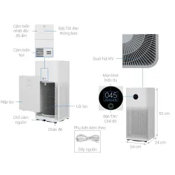 máy lọc không khí xiaomi Mi Air Purifier 3h 674935