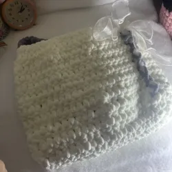 Túi len tự đan bằng tay 991448