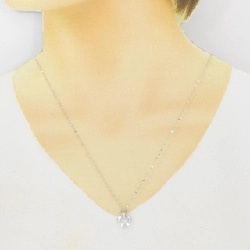 K18WG Dây chuyền kim cương hình trái tim 0.01CT - Hàng hiệu Chính hãng 867771