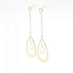 Bông tai K18YG Stargewelry - Hàng hiệu Chính hãng 843092