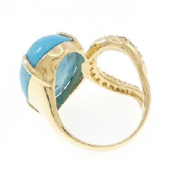 Nhẫn Turquoise K18YG 17.32CT 666751