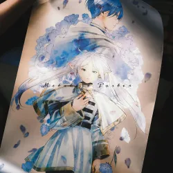 Poster Frieren Metalize + Ống đựng poster 1019966