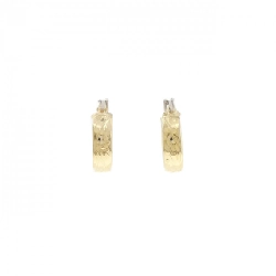 Bông tai hoop 750YG/750WG - Hàng hiệu Authentic 874215