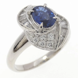 Nhẫn Sapphire PT900 0.86CT - Hàng hiệu Chính hãng