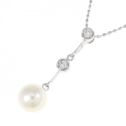 K18WG Dây chuyền ngọc trai Akoya 6.3mm - Hàng hiệu Chính hãng 858189