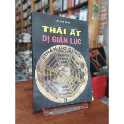 Thái Ất dị giản luật - Lê Quý Đôn 193140