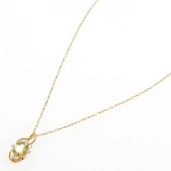 K24YG Chrysoberyl Necklace 0.84CT - Hàng hiệu Authentic 859077