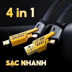 Bộ Sạc Đa Năng 4IN1 120W - Sức Mạnh Công Nghệ, Kết Nối Vạn Năng 530449