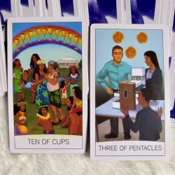 Bộ Bài The One World Tarot Size Thường H5 751435