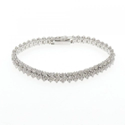 K18WG Vòng tay kim cương 5.70CT - Hàng hiệu Chính hãng 871981