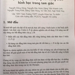 CHUYÊN TOÁN,TÌM TÒI VÀ SÁNG TẠO 454639