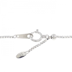 K18WG Dây chuyền kim cương chéo 0.55CT - Hàng hiệu Authentic 857963