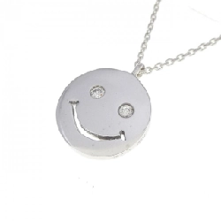 K10WG Vòng cổ kim cương nụ cười 0.03CT - Hàng hiệu Chính hãng 867577